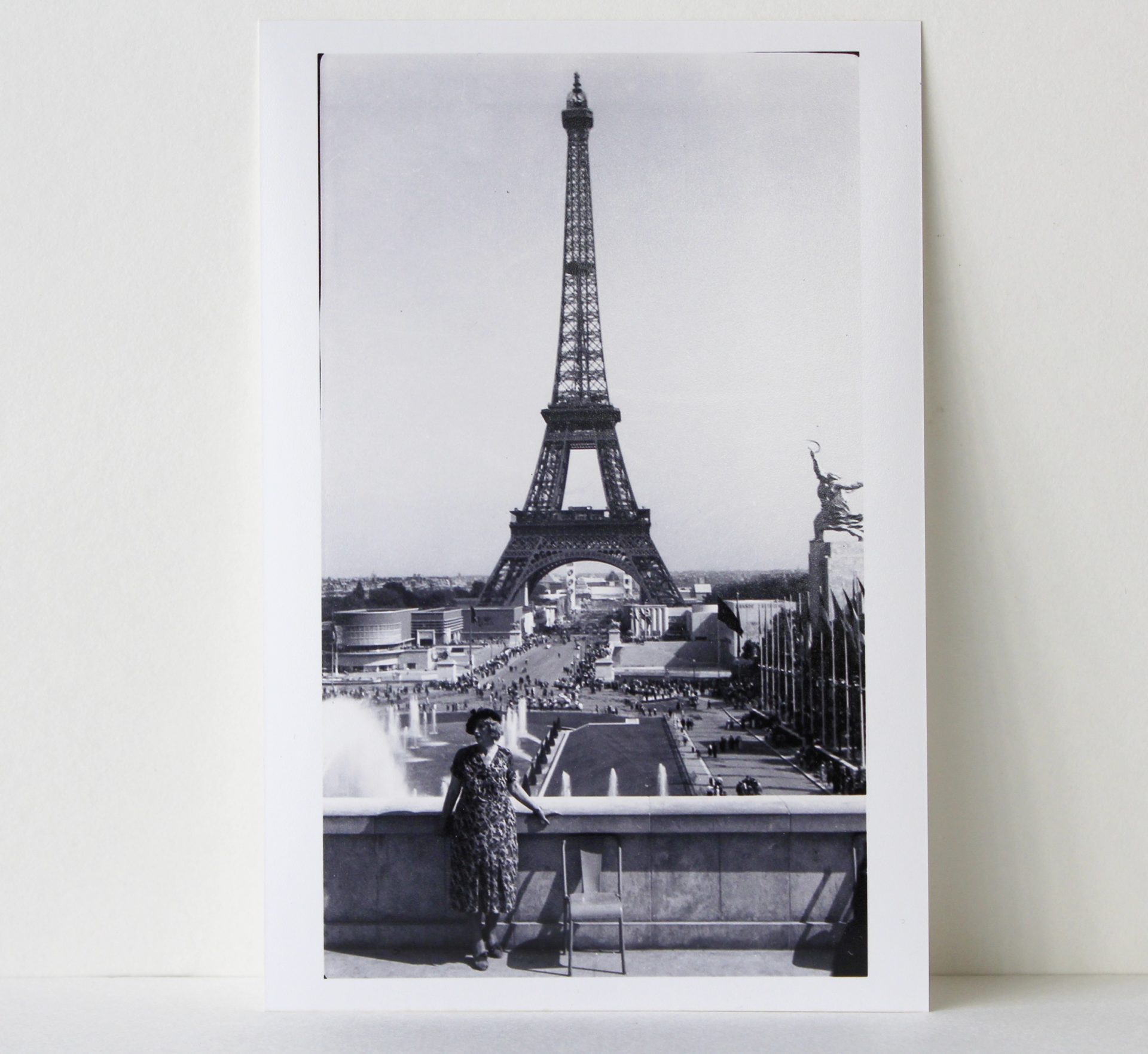 Eiffel Tower Photo Reprint 1990s - Cynthia's Attic Direct - Antiques ...